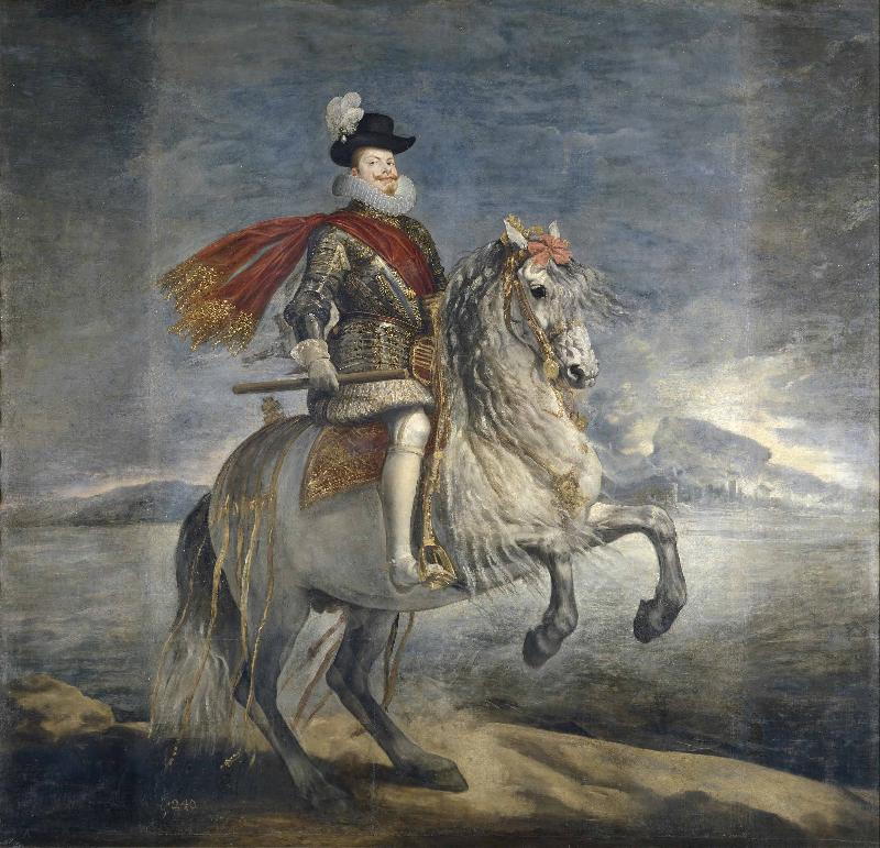 Diego Velazquez Equestrian Portrait of Philip III